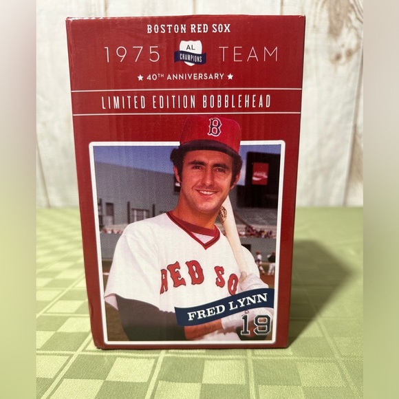 Limited edition 40 th anniversary Fred Lynn bobble head - Picture 1 of 4